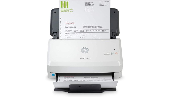 HP ScanJet Pro 3000 s4 Sheet-feed Scanner (40 ppm)